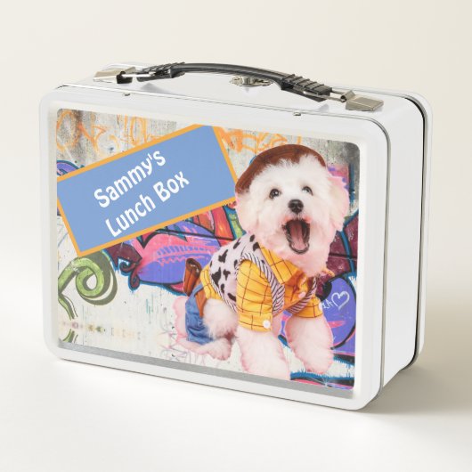 Lunch Box Le caniche maltais de Sammy (Dos)