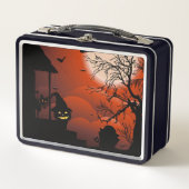 Lunch Box Le cauchemar de la lune sanglante d'Halloween (Devant)