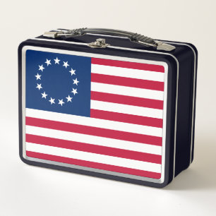 Lunch Box Le Cercle d'étoiles, Drapeau américain par Betsy R