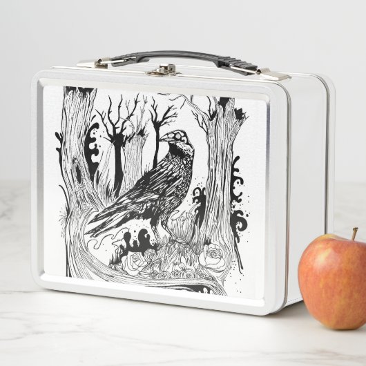 Lunch Box Le Corbeau noir (En situation)