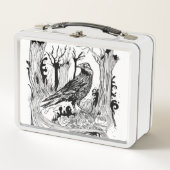 Lunch Box Le Corbeau noir (Devant)