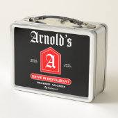 Lunch Box Le dîner américain des années 1950 (Dos)