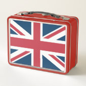 Lunch Box Le drapeau britannique Union Jack rouge (Dos)