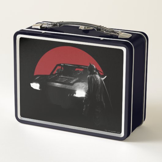 Lunch Box Le graphique Batman & Batmobile (Dos)