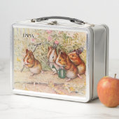 Lunch Box Le Jardin des cochons de Guinée (En situation)