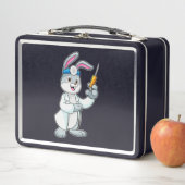 Lunch Box Le lapin comme docteur à la vaccination avec la se (En situation)