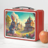 Lunch Box Le lapin de Pâques en mission secrète (En situation)