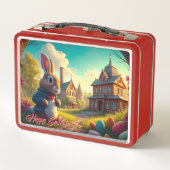 Lunch Box Le lapin de Pâques en mission secrète (Dos)
