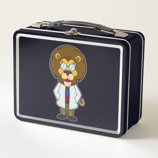 Lunch Box Le manteau du docteur Lion (Devant)