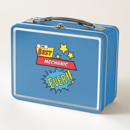 Lunch Box Le meilleur mécanicien de tous les temps, #mécanic (Devant)