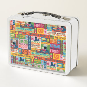Lunch Box Le Motif de camion Foodie de Cookie Monster