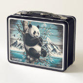 Lunch Box Le paradis boisé de Panda : traitement au bambou (Dos)