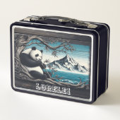 Lunch Box Le paradis forestier du Panda : fête du bambou (Dos)