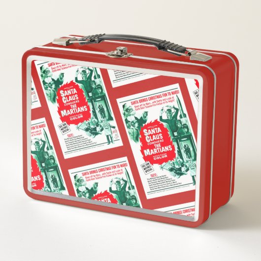 Lunch Box Le père noël conquiert les Martien (Devant)