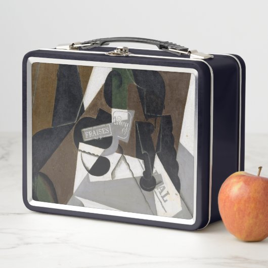 Lunch Box Le pot de confiture de fraise, 1917 (huile sur le (En situation)