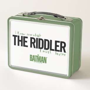 Lunch Box Le Riddler - Je Sais Ce Que Je Dois Devenir