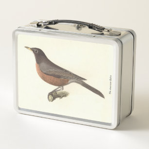 Lunch Box Le Robin américain (Turdus migratorius) NY Birds