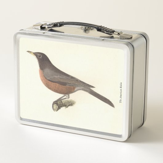Lunch Box Le Robin américain (Turdus migratorius) NY Birds (Dos)