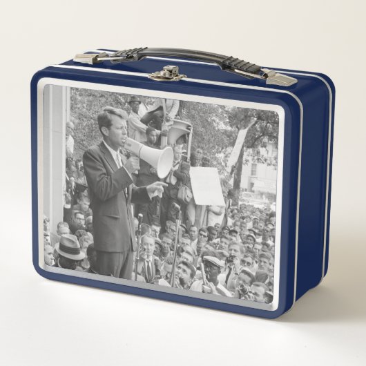 Lunch Box Le sénateur Robert Kennedy en campagne pour le pré (Devant)