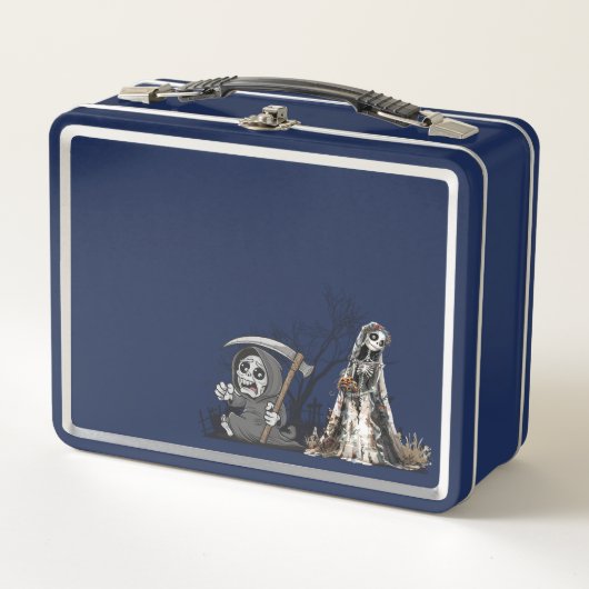 Lunch Box Le squelette et la mariée cadavre. (Devant)