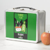Lunch Box Le Sushi Et Le Sake (En situation)