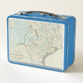 Lunch Box Le Texas des Etats-Unis d'Amérique (Dos)