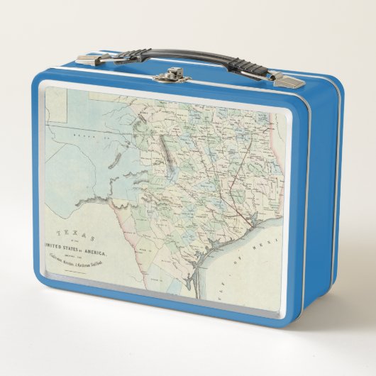 Lunch Box Le Texas des Etats-Unis d'Amérique (Devant)