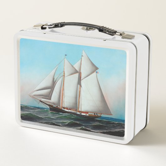 Lunch Box Le vaisseau américain Flying Cloud (Dos)