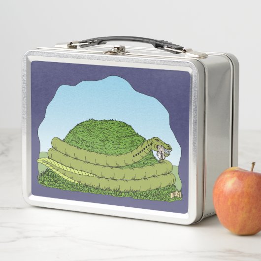 Lunch Box Le ver Lambton (En situation)