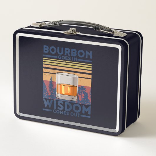 Lunch Box Le Whiskey Bourbon sort (Devant)