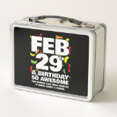 Lunch Box Leap Day Birthday - Leap Year Birthday Gift (Dos)