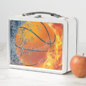 Lunch Box Lecteur de ballon à flammes (En situation)