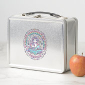 Lunch Box Lecteur de Tarot Licorne Premium Drôle Impression (En situation)