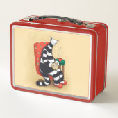 Lunch Box Lecture du livre de chat Lover (Dos)