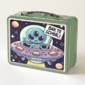 Lunch Box L'éducation extraterrestre commence (Dos)