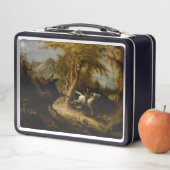 Lunch Box Légende du cavalier sans tête fantôme d'Halloween (En situation)