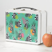 Lunch Box Lémurs tropicaux - aigue-marine (En situation)