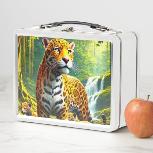 Lunch Box Leopard (En situation)