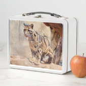 Lunch Box léopard nébuleux image nature faune exotique (En situation)