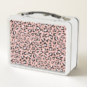 Lunch Box Léopard Print, Léopard Spots, Rose Léopard (Dos)