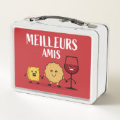 Lunch Box Les amateurs de fromage français (Dos)
