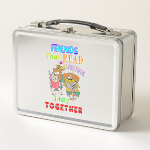 Lunch Box Les amis qui lisent ensemble restent ensemble