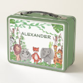 Lunch Box Les animaux de la jungle (Dos)