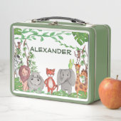 Lunch Box Les animaux de la jungle (En situation)