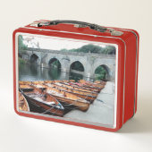 Lunch Box Les bateaux, sur la rivière Durham (Dos)