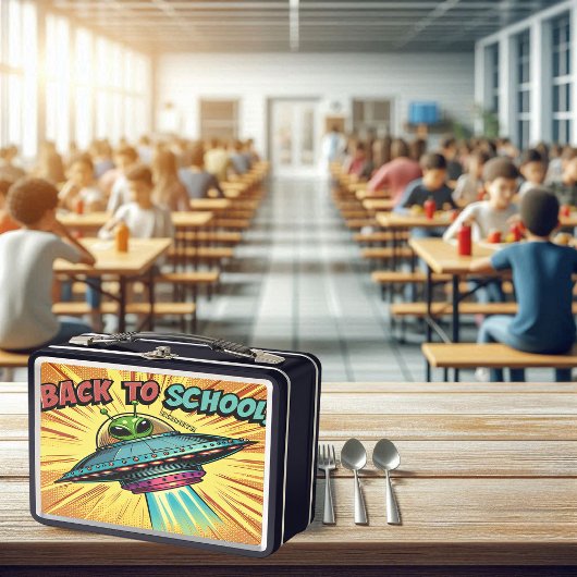 Lunch Box Les déplacements intergalactiques des élèves à l'é