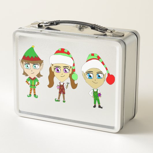 Lunch Box Les elfes de Santas (Dos)