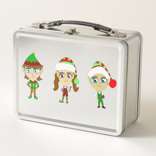 Lunch Box Les elfes de Santas (Devant)
