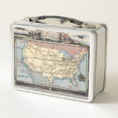 Lunch Box Les Etats-Unis tracent le bateau le Skyway par (Dos)