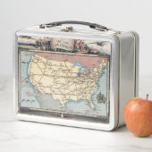 Lunch Box Les Etats-Unis tracent le bateau le Skyway par (En situation)